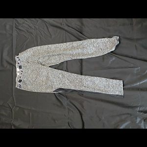 Gray leggings